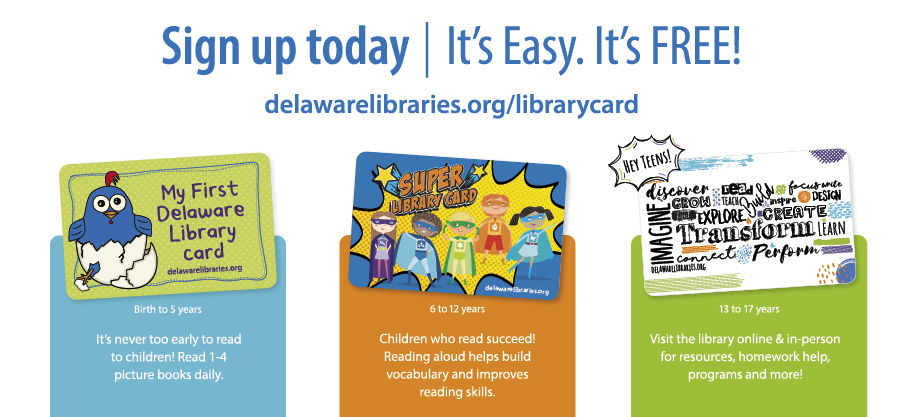 Delaware Libraries Kids Cards